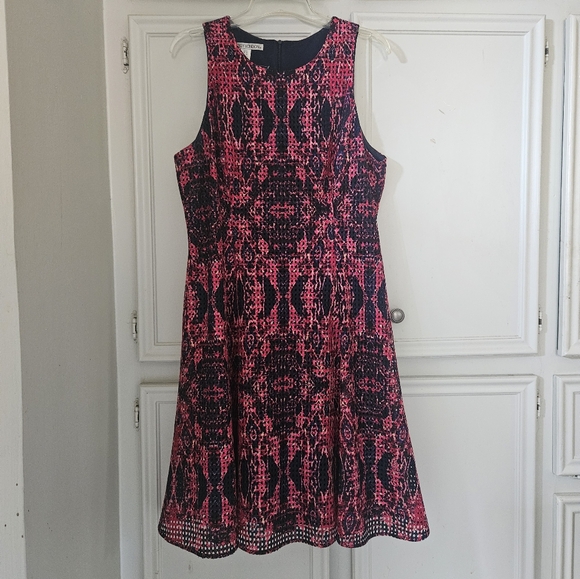 Maggy London Fit and Flare Dress Size 14 - Picture 3 of 5